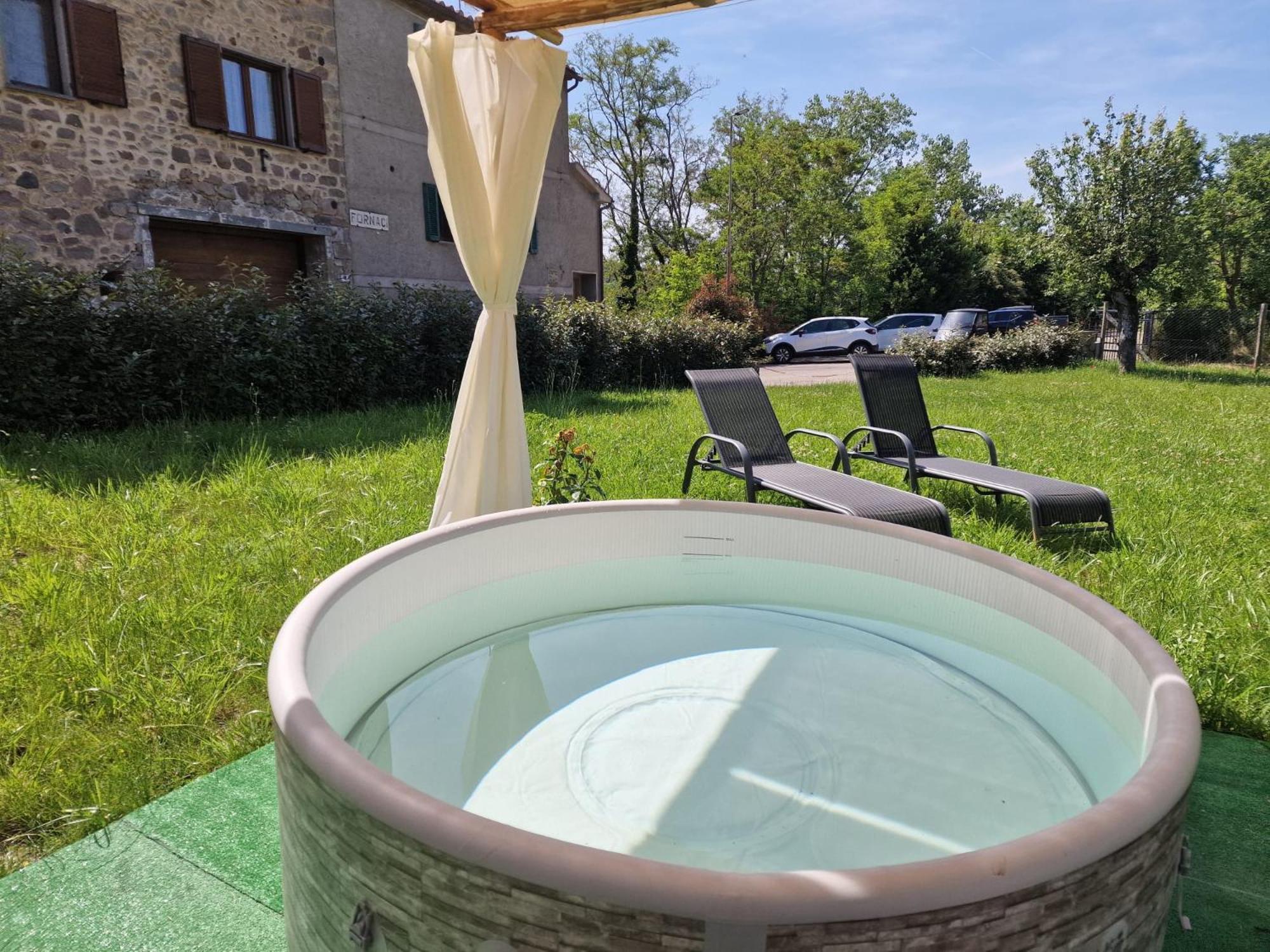 Agriturismo Castello Delle Fornaci - Private Jacuzzi Arcidosso Exterior photo